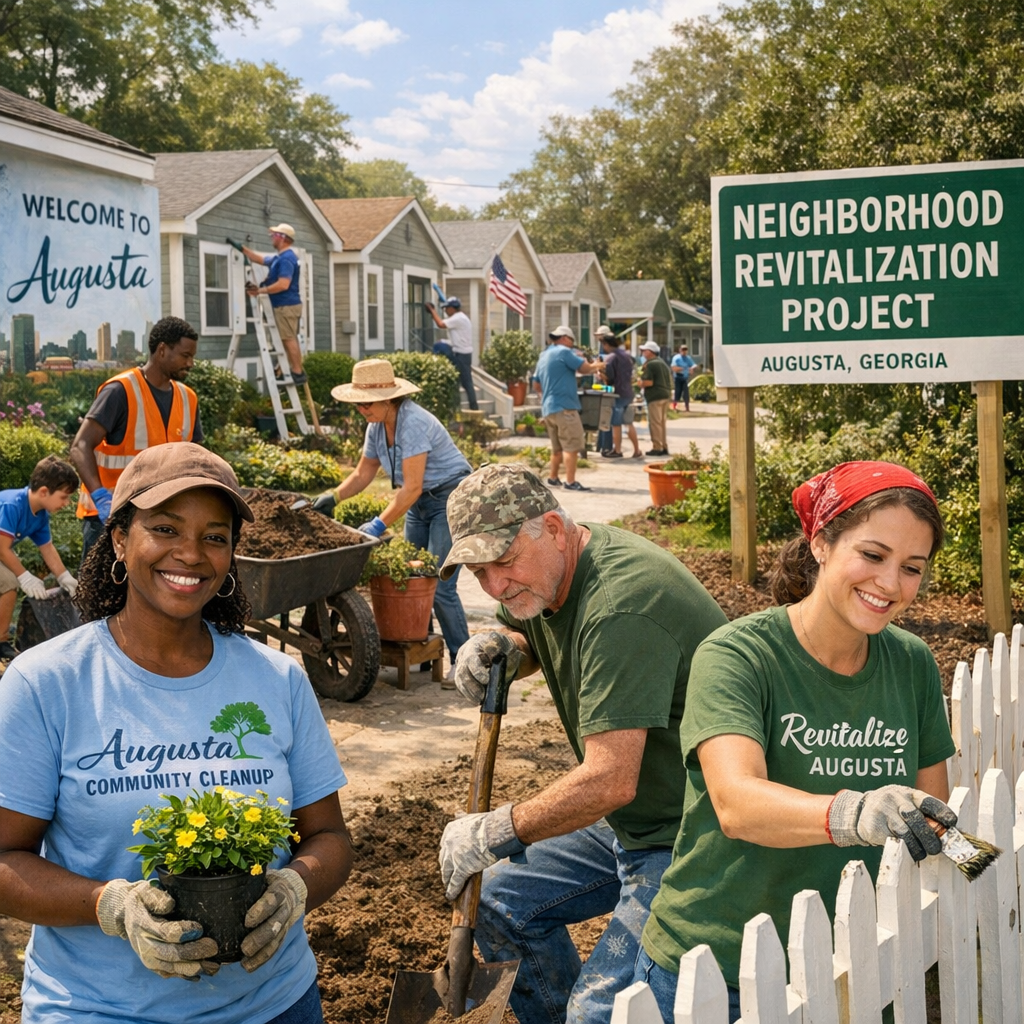 Augusta’s Community Initiatives: Building a Brighter Future Together